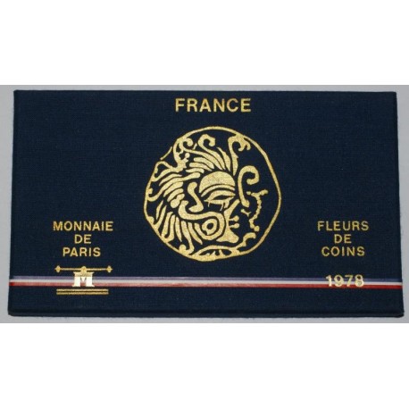 COFFRET FLEUR DE COIN 1978 SANS AILES - TRANCHE B