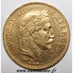 FRANCE - KM 802 - 100 FRANCS 1864 A - Paris - OR - NAPOLEON III