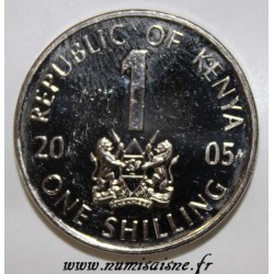 KENYA - KM 34 - 1 SHILLING 2005 - JOMO KENYATTA