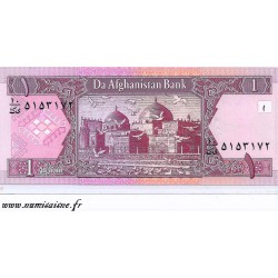 AFGHANISTAN - PICK 64a - 1 AFGHANIS - 2002 (SH 1381) - NEUF