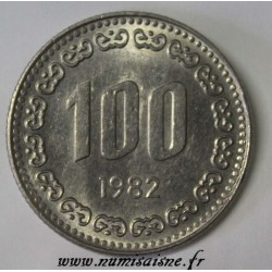 SOUTH KOREA - KM 9 - 100 WON 1982