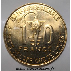 WEST AFRICAN STATES - KM 10 - 10 FRANCS 2002