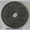 BELGIUM - KM 83 - 50 CENTIMES 1918