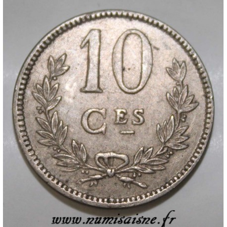 LUXEMBOURG - KM 34 - 10 CENTIMES 1924