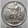 ITALIEN - KM 62 - 1 LIRE 1922