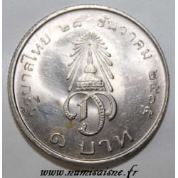 THAILAND - Y 97 - 1 BAHT 1972 - BE 2515