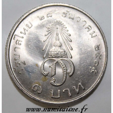 THAILAND - Y 97 - 1 BAHT 1972 - BE 2515