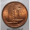 SINGAPORE - KM 1a - 1 CENT 1977