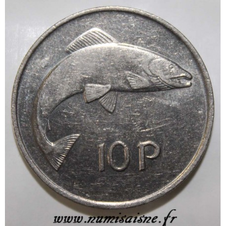 IRELAND - KM 23 - 10 PENCE 1980