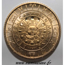 SAN MARINO - 5 EURO 2019 - ASTRONOLOGICAL SIGN OF THE LION