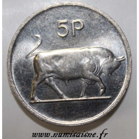 IRELAND - KM 22 - 5 PENCE 1980