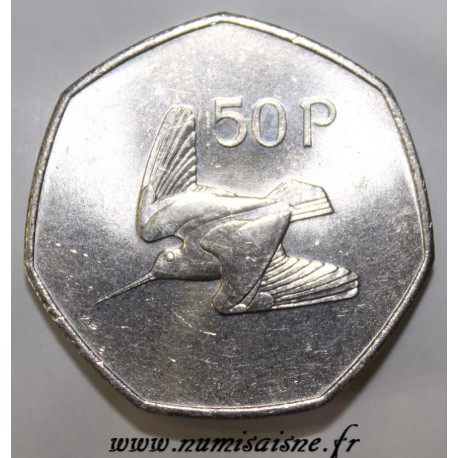 IRLANDE - KM 24 - 50 PENCE 1981