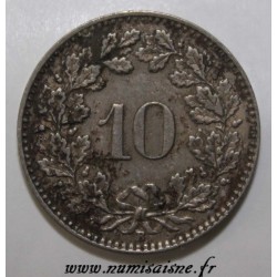 SWITZERLAND - KM 27 - 10 RAPPEN 1926 B - LIBERTAS