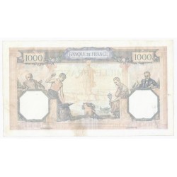 FAY 38/30 - 1000 FRANCS CERES ET MERCURE - 20/10/1938 - PICK 90