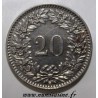 SWITZERLAND - KM 29 - 20 RAPPEN 1925 B