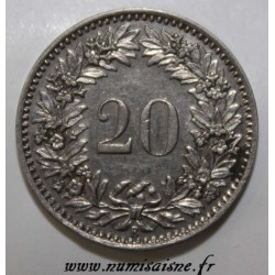 SWITZERLAND - KM 29 - 20 RAPPEN 1920 B - Berne