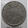 SCHWEIZ - KM 27 - 10 RAPPEN 1925 B