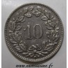 SCHWEIZ - KM 27 - 10 RAPPEN 1914 B