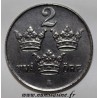 SWEDEN - KM 811 - 2 ORE 1950 - GUSTAF V