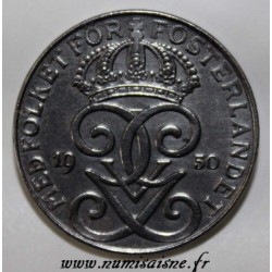 SWEDEN - KM 811 - 2 ORE 1950 - GUSTAF V