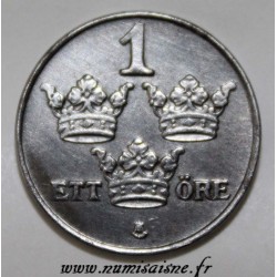 SWEDEN - KM 810 - 1 ORE 1950 - GUSTAF V