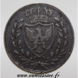 ITALIE - SARDAIGNE - C 98.2 - 1 CENTESIMO - 1826 P - TÊTE D'AIGLE