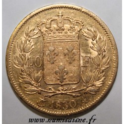 FRANKREICH - KM 721 - 40 FRANCS 1830 A - Paris - CHARLES X