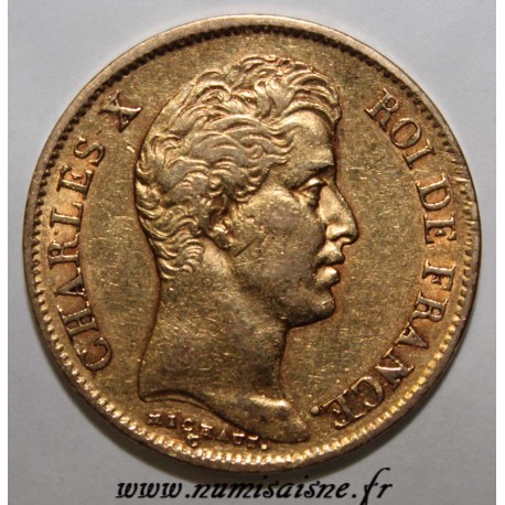 FRANCE - KM 721 - 40 FRANCS 1830 A - Paris - CHARLES X