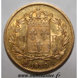 GADOURY 1105a - 40 FRANCS 1830 A - Paris - CHARLES X - KM 721