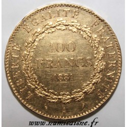 FRANCE - KM 832 - 100 FRANCS 1881 A