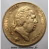 FRANCE - KM 712 - 40 FRANCS 1818 W - Lille - LOUIS XVIII