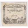 ASSIGNAT DE 50 SOLS - SERIE 2772 - 23/05/1793 - DOMAINES NATIONAUX