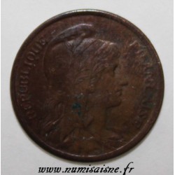 FRANCE - KM 840 - 1 CENTIME 1908 - TYPE DUPUIS