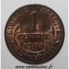 FRANCE - KM 840 - 1 CENTIME 1908 - TYPE DUPUIS