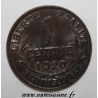 GADOURY 90 - 1 CENTIME 1920 - TYPE DUPUIS - KM 840