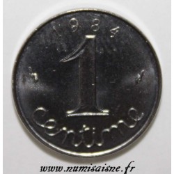 FRANCE - KM 928 - 1 CENTIME 1984 - TYP EAR OF WHEAT