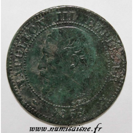 FRANCE - KM 776 - 2 CENTIMES 1854 W - Lille - NAPOLÉON III