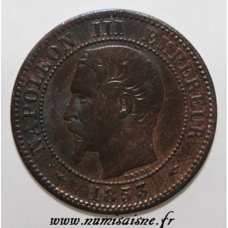 FRANKREICH - KM 776 - 2 CENTIMES 1853 A - Paris - NAPOLÉON III