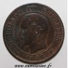 GADOURY 103 - 2 CENTIMES 1853 A - Paris - NAPOLÉON III - KM 776