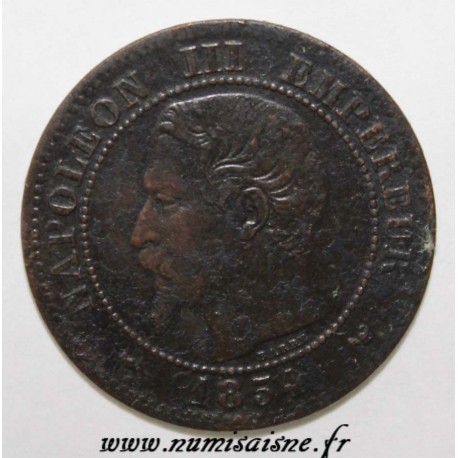 FRANCE - KM 776 - 2 CENTIMES 1854 W - Lille - NAPOLÉON III