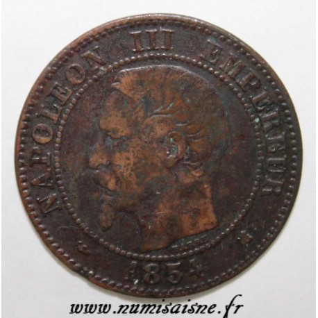 GADOURY 103 - 2 CENTIMES 1854 K - Bordeaux - TYPE NAPOLEON III - KM 776