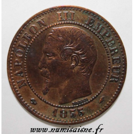 FRANKREICH - KM 776 - 2 CENTIMES 1855 A - Paris - NAPOLEON III