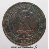 FRANCE - KM 776 - 2 CENTIMES 1855 BB - Strasbourg - NAPOLEON III