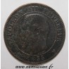 FRANKREICH - KM 776 - 2 CENTIMES 1855 W - Lille - NAPOLEON III