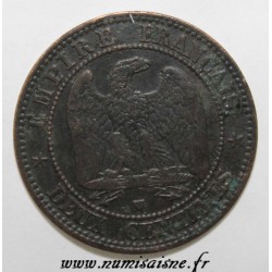 FRANCE - KM 776 - 2 CENTIMES 1855 W - Lille - NAPOLEON III
