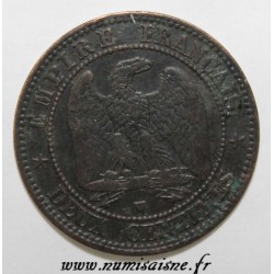 FRANKREICH - KM 776 - 2 CENTIMES 1855 W - Lille - NAPOLEON III