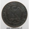 FRANKREICH - KM 776 - 2 CENTIMES 1855 W - Lille - NAPOLEON III