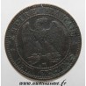 GADOURY 103 - 2 CENTIMES 1855 W - Lille - NAPOLÉON III - KM 776 - Ancre