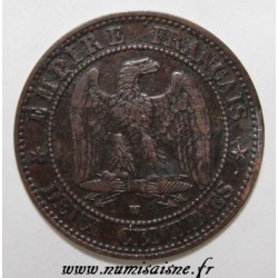 FRANKREICH - KM 776 - 2 CENTIMES 1855 W - Lille - NAPOLEON III