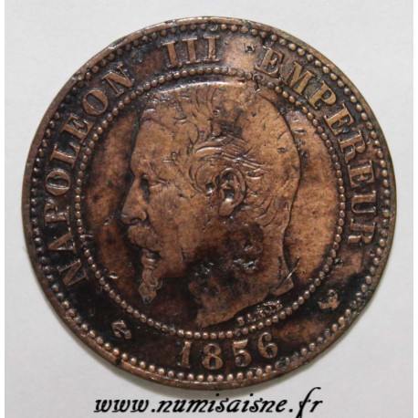 FRANKREICH - KM 776 - 2 CENTIMES 1856 W - Lille - NAPOLÉON III